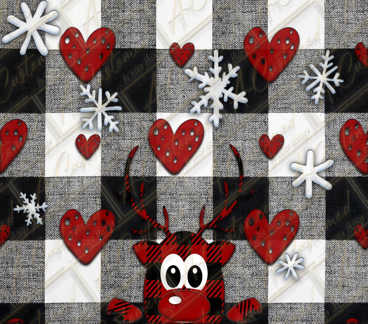 Peekaboo Rudolph