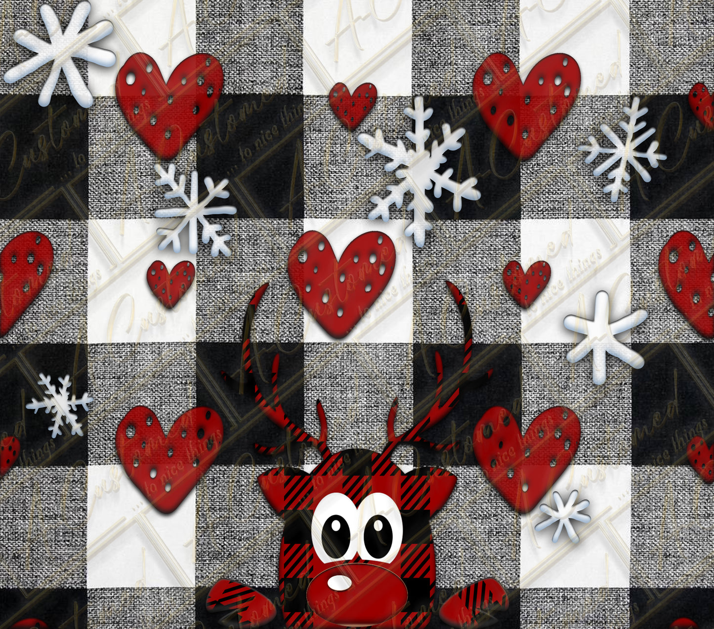 Peekaboo Rudolph